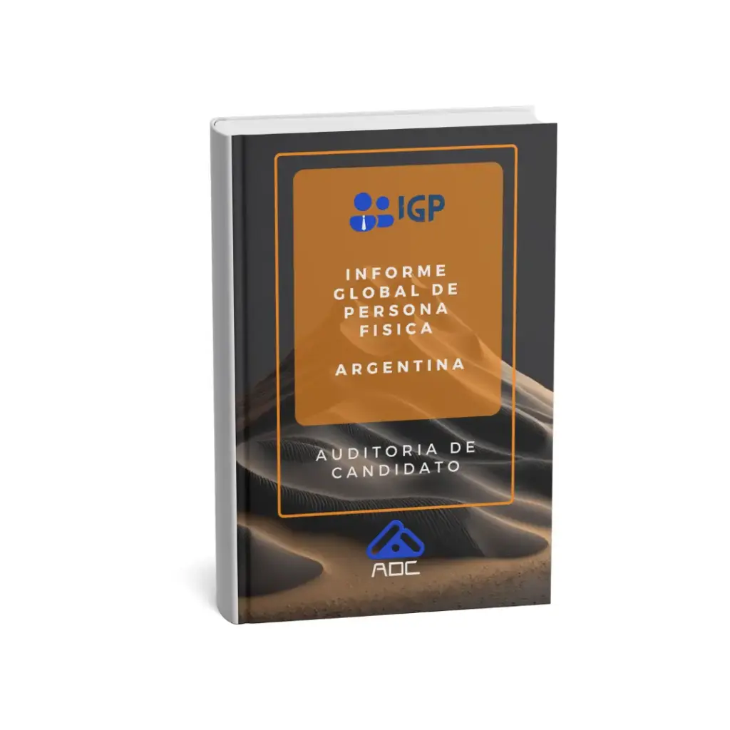 IGP (Informe Global de Persona Fisica)